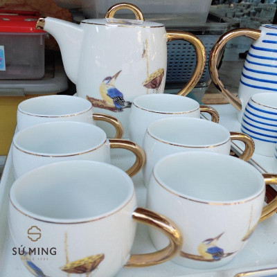 Bộ Ấm Chén Uống Trà, Nhiều Mẫu Mã Họa Tiết Đa Dạng