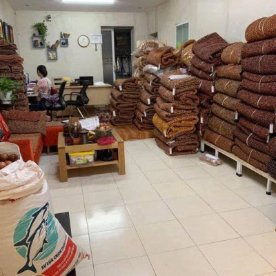 Chiếu Hạt Gỗ Hương Cao Cấp - Kích Thước 1,2mx1,9m hạt 1.6cm ( video , hình thật )