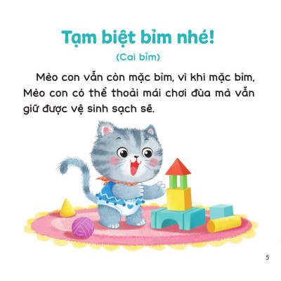 Sách - Bé Lớn Lên Cùng Những Câu Chuyện Nhỏ - Bé Chập Chững Trưởng Thành