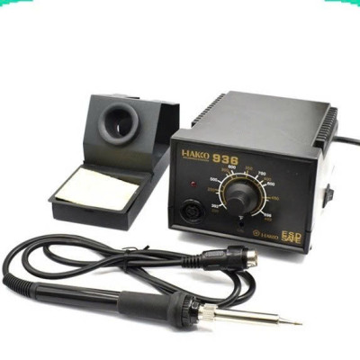 Mỏ Hàn Thiếc Hako 936 220V – Trạm Hàn Điều Chỉnh Nhiệt 200–480°C, Lên Nhiệt Nhanh, Bền Bỉ