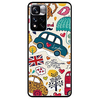 Ốp lưng dành cho Xiaomi Redmi Note 11 Pro 5G ( Bản Nội Địa ) mẫu Họa Tiết Englanddd