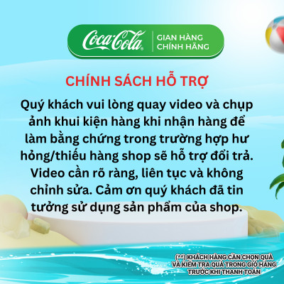 Thùng/Lốc 24 Chai Nước Tăng Lực Giải Khát Thums Up Hương Dâu Rừng 330ml x 24 Coca-Cola Official Store_TK