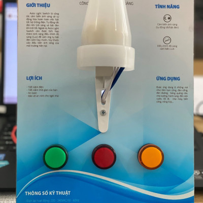 AUTOLIGHT - CÔNG TẮC CẢM BIẾN ÁNH SÁNG - Hàng Chính Hãng