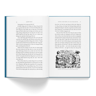 Sách - Những Cuộc Phiêu Lưu Của Tom Sawyer - Bìa Vải