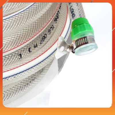 ️Evoucher Bộ dây vòi xịt nước rửa xe, tưới cây , tăng áp 3 lần, loại 3m, 5m 206236Dđầu đồng, đai+  túi đựng bút