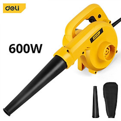 Máy Thổi Bụi Hút Bụi Cầm Tay 2 Chiều Deli Đa Năng - Tùy Chỉnh Tốc Độ 12000 Vòng/Phút Công Suất 600W - DL661600