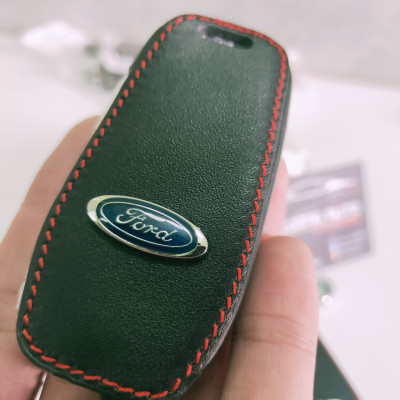 Bao da Chìa Khóa ô tô kèm móc khóa Xe Ford Ranger Wildtrak 3.2, Ford Ranger XLT 2.2, Ford Ranger XLS 2.2