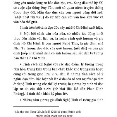 Văn Hoá Soi Đường Cho Quốc Dân Đi - Hồ Chí Minh Và Truyền Thống Đạo Đức Dân Tộc