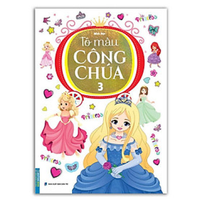 Sách - Tô Màu Công Chúa Tập 3 - Minh Thắng