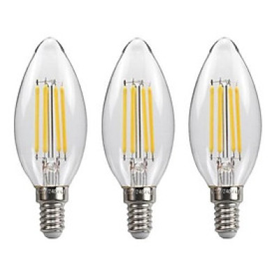COMBO 3 BÓNG ĐÈN  EDISON 4W HÌNH QUẢ NHÓT