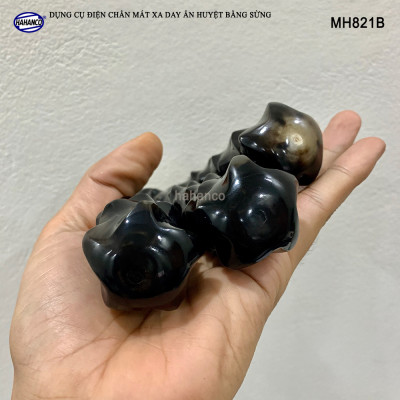 Dụng cụ điện chẩn khía đẹp mắt bằng sừng (MH821B) MÁT XA DAY ẤN HUYỆT GAN /MẬT, đả thông kinh mạch