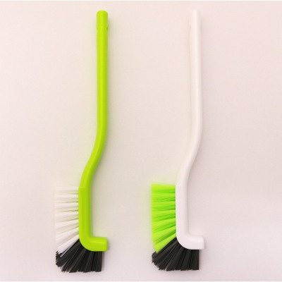 Combo bột tẩy đa năng Oxygen Bleach 120g + Bàn chải chà góc chữ L - nội địa Nhật Bản