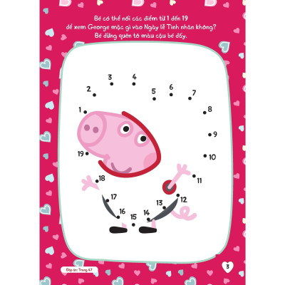 Sách Tương Tác - Cùng Học Cùng Chơi Với Peppa Pig - Ngày Lễ Tình Nhân Ngọt Ngào - Bản Quyền