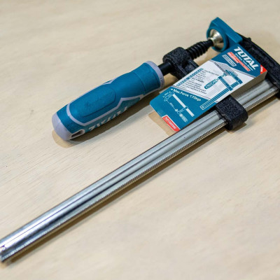 KẸP GỖ CHỮ F SIZE TỪ 50X150MM- 140X1200MM TOTAL - HÀNG CHÍNH HÃNG