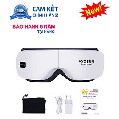 Máy Mát Xa Xông Hơi Cho Mắt aYosun Hàn Quốc Massage Tích Hợp Bluetooth Nghe Nhạc Thư Giãn