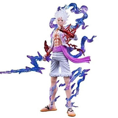 Mô hình One Piece : Mô hình Luffy Gear 5 Nika Cao 28cm