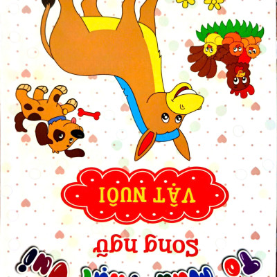 Combo Tô Màu Thật Vui - Song Ngữ (Bộ 10 Cuốn + Tặng Hộp Sáp Màu)