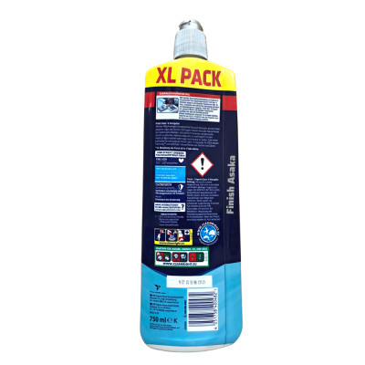 Combo rửa chén Finish: Classic hộp 110 viên, Nước làm bóng 750ml, Muối hộp 4kg - Nhập khẩu Châu Âu.