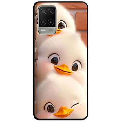 Ốp lưng cho Oppo A54 - A55 - A56 5G - A55s - A18 - A38 - A58 - Ba Chú Vịt Trắng - Hàng Chính Hãng