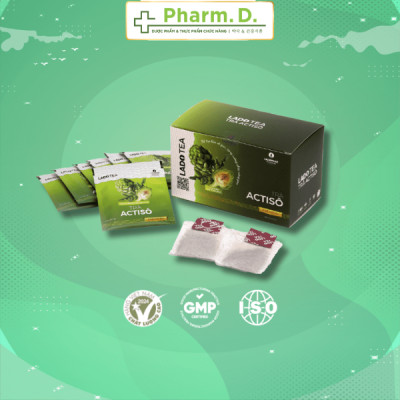 [CHÍNH HÃNG] Trà Thảo Mộc Actiso Hỗ Trợ Chức Năng Gan Thanh Lọc Cơ Thể 20 Túi Lọc