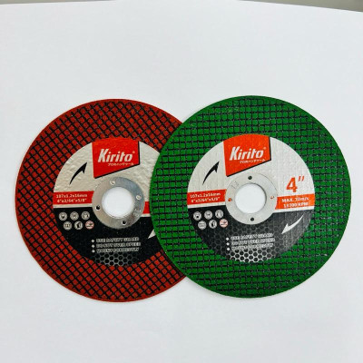 Đá cắt sắt, inox (hộp 100 viên) thương hiệu Kirito nhật bản. kích thước 107mm và 355mm