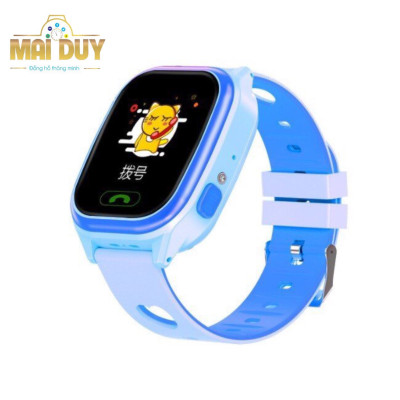 Đồng Hồ Thông Minh MAI DUY Y85 Trẻ Em ngôn ngữ Tiếng Việt, Pin sử dụng được 2 ngày, dây đeo có Hoa văn hình Trái tim-Hàng Nhập Khẩu