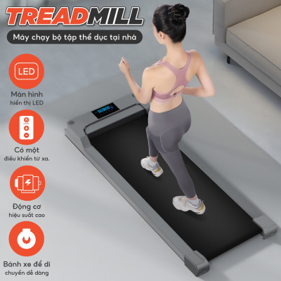 Máy chạy bộ đi bộ gia đình TM310 & TM310A [BLACK] thế hệ mới có điều khiển từ xa