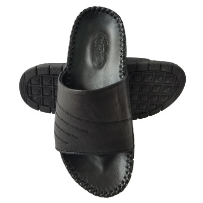 Dép Nam Quai Ngang  Da Bò BIGGBEN DN361