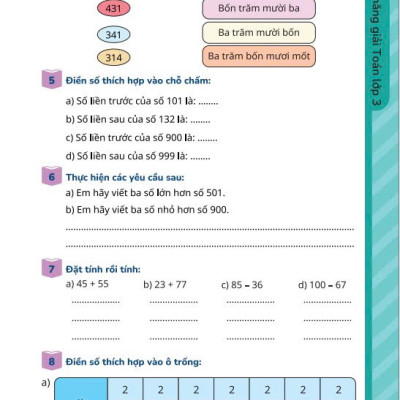 Sách - Rèn Kĩ Năng Giải Toán Lớp 3 - Dùng chung cho các bộ SGK hiện hành - ndbooks