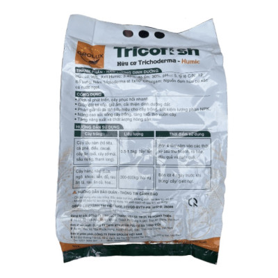 Phân hữu cơ đạm cá TricoFish chứa vi sinh Trichoderma - Humic