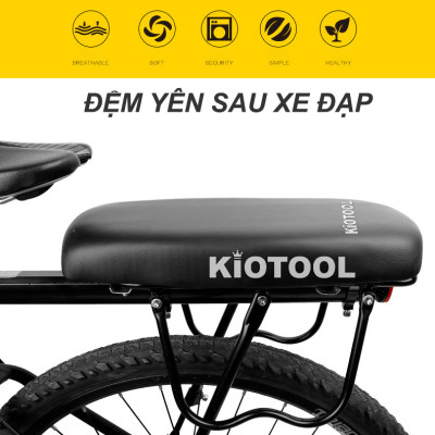 Đệm lót yên sau xe đạp Kiotool êm ái  bền đẹp không thấm nước