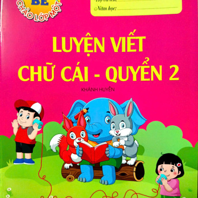 Combo Bộ Bé Chào Lớp Một - Bộ 5 Cuốn