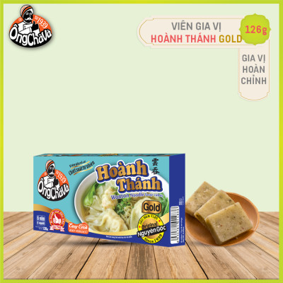 Viên Gia Vị Hoành Thánh Ông Chà Và Gold 126gr (Wonton Noodle Soup Cubes)