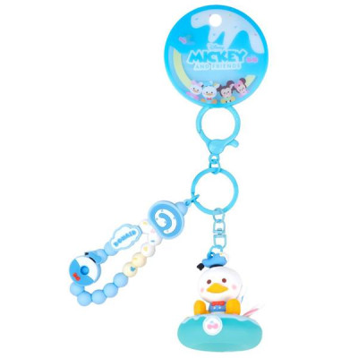 Móc Khóa Bánh Donut Disney Và Những Người Bạn - Chuột Mickey Vịt Donal - Goldlok STC119034/Donal