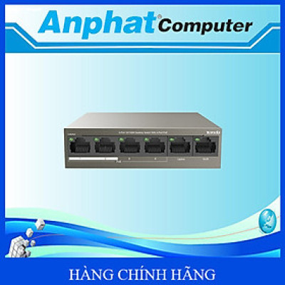 Bộ Chia Mạng Switch PoE Tenda TEF1106P - Hàng Chính Hãng 