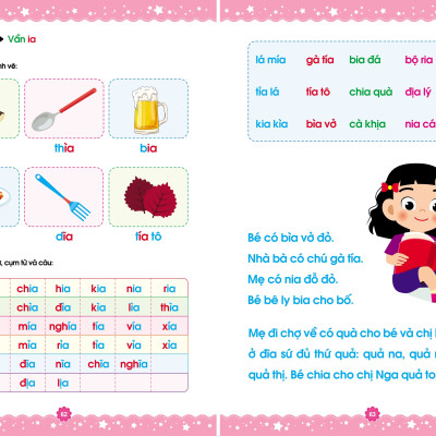 Combo "Mai con vào lớp 1" - Toán tư duy 5 - 7 tuổi, bộ 3 vở Luyện viết, sách Luyện đọc - Hành trang cho bé tự tin vào lớp 1