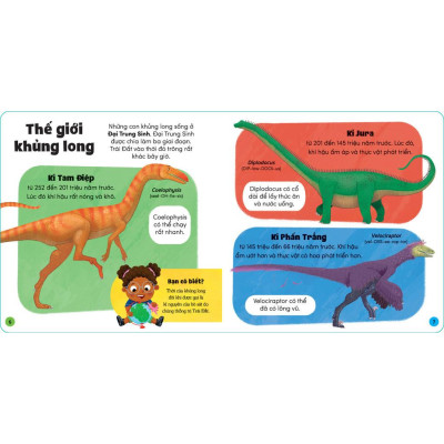 Bộ Sách Nhà Thám Hiểm Nhí - Khủng Long Siêu Ngầu + Vũ Trụ Kì Diệu (Bộ 2 Cuốn)
