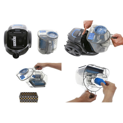 Máy hút bụi Philips dạng hộp FC9350, công suất 1800W, bảo hành 2 năm | Hàng chính hãng