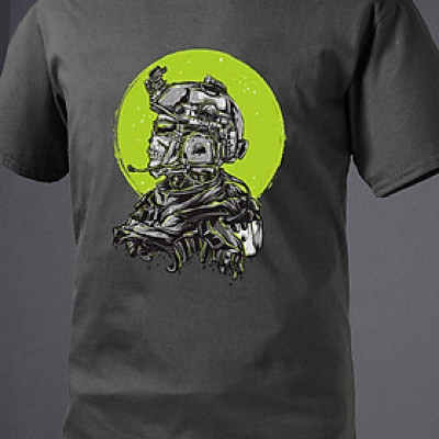 Áo thun AK_chiến thuật