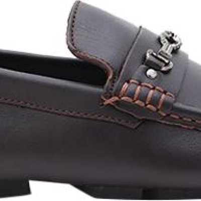 Giày Mọi Nam Đế Âm Đính Móc Huy Hoàng HT7772 - Nâu Đất