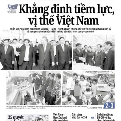 Nhật báo Người Lao Động từ ngày 25-08-2025 đến 31-08-2025