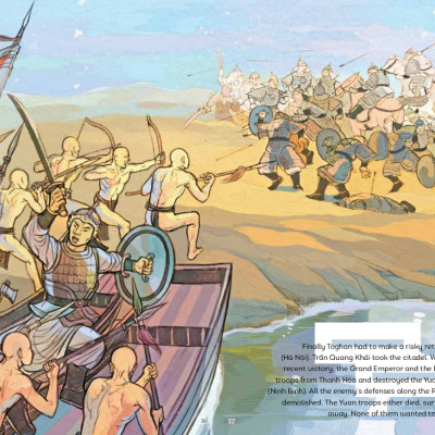 A History Of Vietnam In Pictures (In Colour) - The Second Victory Against The Mongols