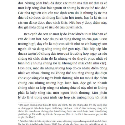 Những Đứa Trẻ Nhớ Được Tiền Kiếp - FN