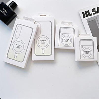 Ốp Lưng Từ Tính Cho Samsung Galaxy Z FOLD 6 / Z FOLD 5 / Z FOLD 4 / Z FLIP 5 / Z FLIP 4 / Z FLIP 3 Từ Tính Trong Suốt