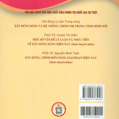 Xây Dựng Đảng Về Tư Tưởng Trong Tình Hình Mới - Những Vấn Đề Lý Luận Và Thực Tiễn Cấp Bách