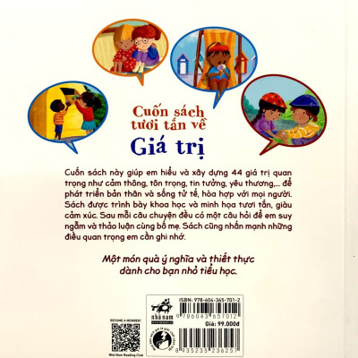 CUỐN SÁCH TƯƠI TẮN VỀ GIÁ TRỊ