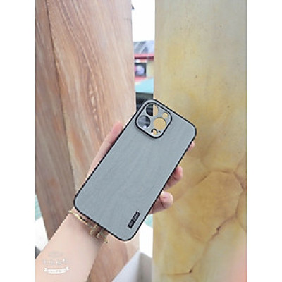 Ốp lưng Da Vân Gỗ cao cấp siêu sang,bảo vệ lưng viền cụm camera dành cho Oppo A57/A77S . Hàng nhập khẩu