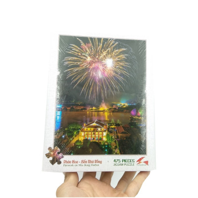 Xếp Hình 475 Mảnh - Pháo Hoa- Bến Nhà Rồng 475-044