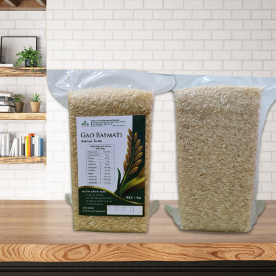 Gạo Basmati India (Ấn Độ) 1kg