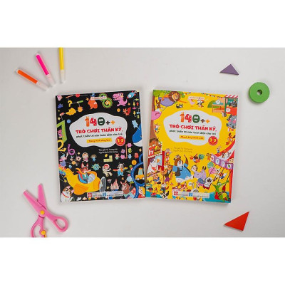 140++ trò chơi thần kỳ, phát triển trí não toàn diện cho trẻ 3-9 tuổi